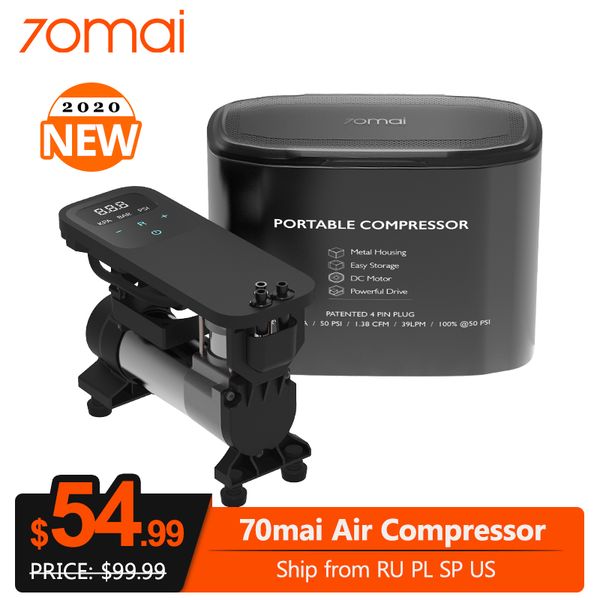 

70mai air compressor 12v protable electric car air pump mini compressor tire inflator for auto bicycle motorcycle tyre pumb