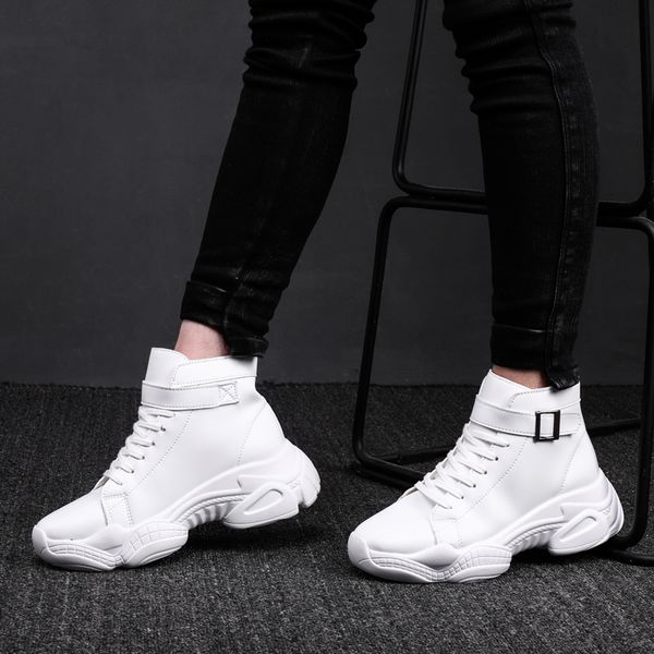 

леди повышенные обувь мода чистый цвет женщины женский водонепроницаемый ботильоны вниз дамы повседневная обувь женщина теплая, Black;white