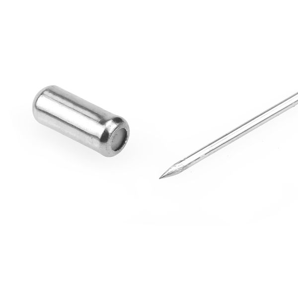 

10pcs/lot fit 10 15mm stainless steel long brooch pin diy lapel dress jewelry brooches accessories wholesale lots bulk, Blue;slivery
