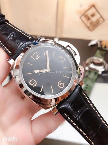 

2020 wholesale fashion watch, made of 361l stainless steel, 1950, man's manual automatic mechanical watch, waterproof, 47mm, delivery