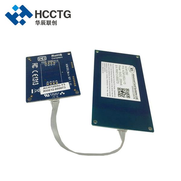 

модуль usb 78,5 мгц nfc для считывания смарт-карт iso 7816 со съемной антенной платой acm1252u-y3