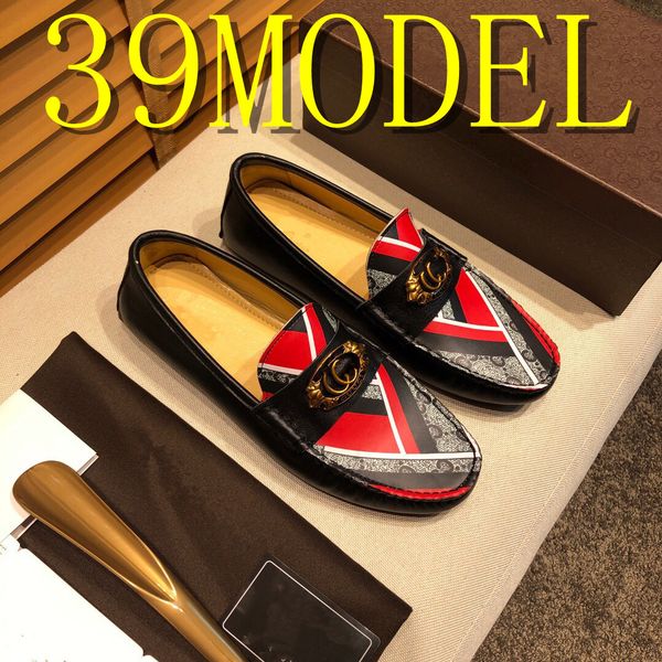 

19ss мужчины мокасины обувь весна-лето мягкий футляр из натуральной кожи business men мокасины shoes дышащий слип на driving обувь размер 38, Black