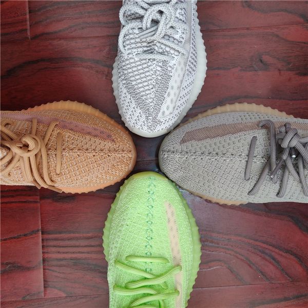 

Дизайнерские кроссовки Static Bred Черный Светоотражающий Zebra Green Glow Lundmark Кремовый Беж