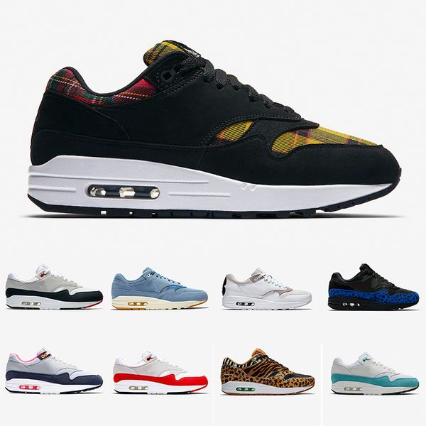 

tartan atmos work blue 1s men women running shoes 87s trainers og anniversary parra animal pack leopard sports designer sneakers 5.5-11