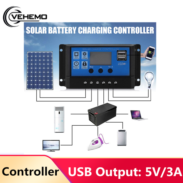 

10a-50a mppt solar charge lcd mppt controller outdoor regulator ce inverters solar industrial-grade master chip lcd screen