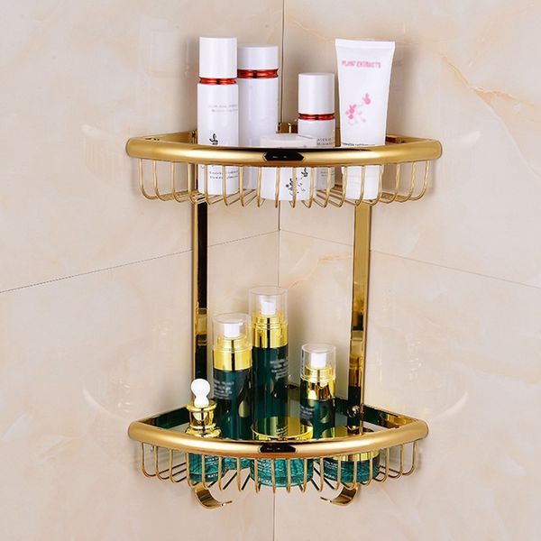 

new triangle-basket double corner triangle-basket bathroom cosmetics storage basket