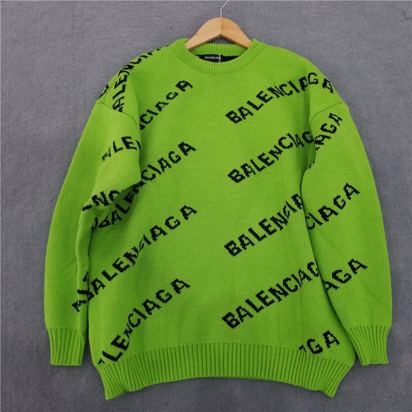 

ale new luxury wool sweater for men and women brand sweaters sweatshirts multicolir luxury pullover sweater s-2xl b104812w, White