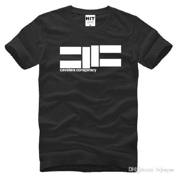 

new summer style cavalera conspiracy t shirts men cotton short sleeve heavy metal rock men's t-shirt fashion male music hiphop tee, White;black