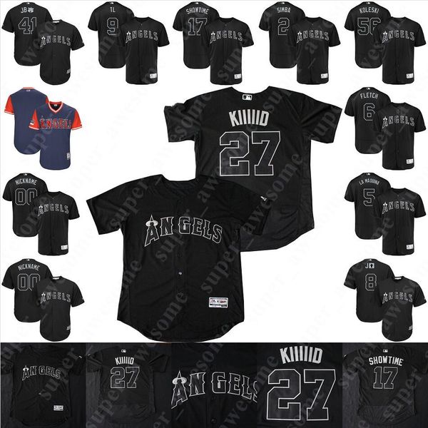 

Angels 2019 Players Weekend Jersey Brian Goodwin Justin Upton Ty Buttrey Justin Anderson Luke Bard Jaime Barria Cam Bedrosian Taylor Cole