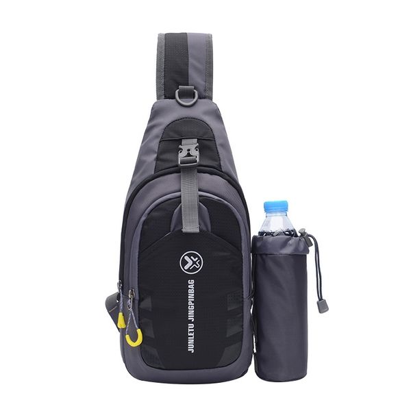 

crossbody bags sling bag chest shoulder backpack bottle holder tablet outdoor hiking workout sports bag newest