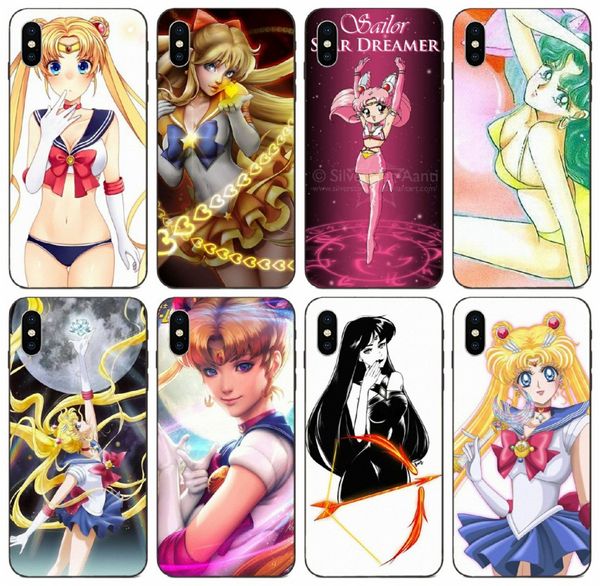 

tongtrade] pretty guardian sailor moon case for iphone 11 pro x xs max xr 8 7 6s 5s plus galaxy note 10 honor 5x 6x 7x sony xperia xz case