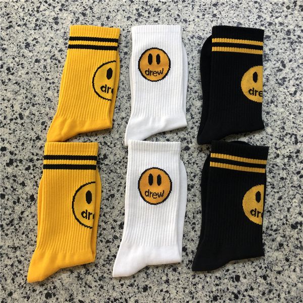 

мода рисовала дом носков хлопка нижнего белье носков унисекс мужчины женщина wzdh черной желтый хип-хоп дизайнерские носки, Black