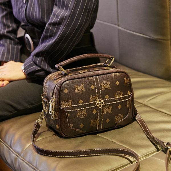 

one-shoulder small square bag mini messenger ladies printed handbag 2020 fashion wild women bag new casual atmosphere female