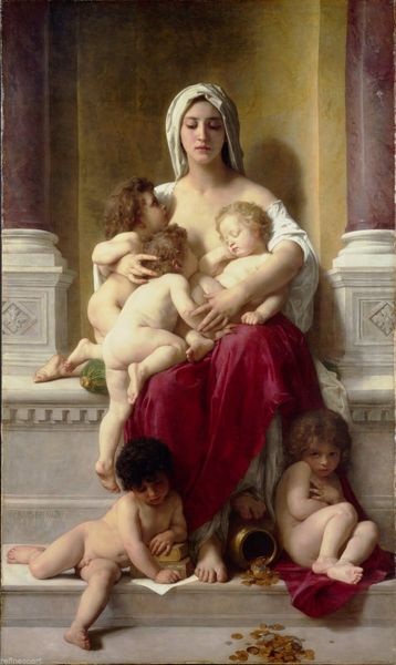 

adolphe william bouguereau charity home wall art decor handpainted &hd print oil painting on canvas wall art canvas pictures 190831