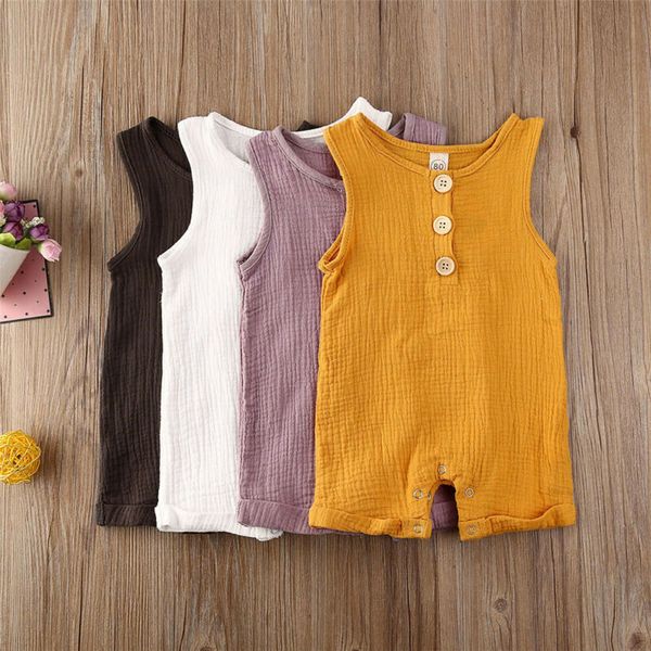 

детское лето одежда для младенцев ползунков новорожденного мальчика девочки одежда romper комбинезон лето твердых 1pc нижнего 4 цвета, Blue