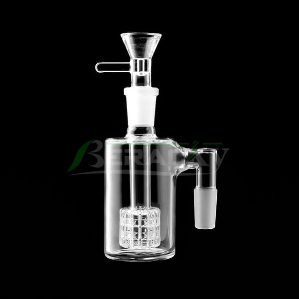 Catcher di cenere di vetro all'ingrosso del tubo Terp 14mm 18mm 45 90 gradi con ciotole di vetro da 14mm 14mm Ashcatcher percolatore per pneumatici per bong di vetro piattaforme petrolifere