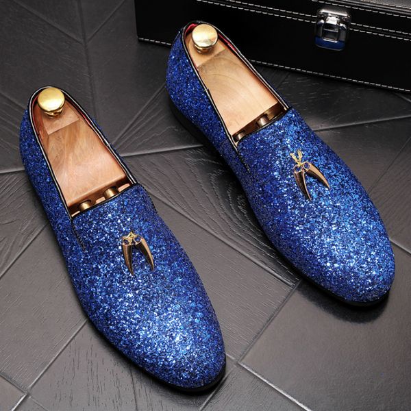 

new fashion mens party banquet dresses breathable tassels shoes slip-on cow leather lazy shoe youth designer loafers zapatos man, Black