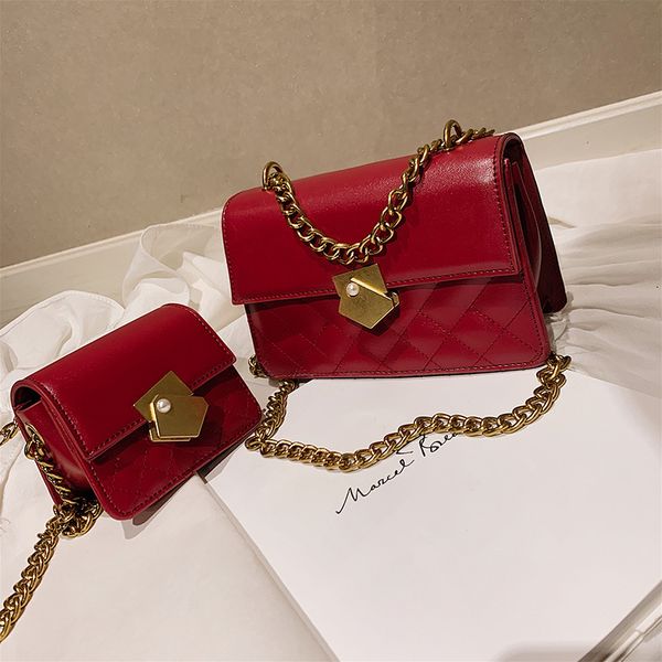 

ladies handbags women messenger bags flap shoulder bags chains fashion solid cross body designer brand women 2019