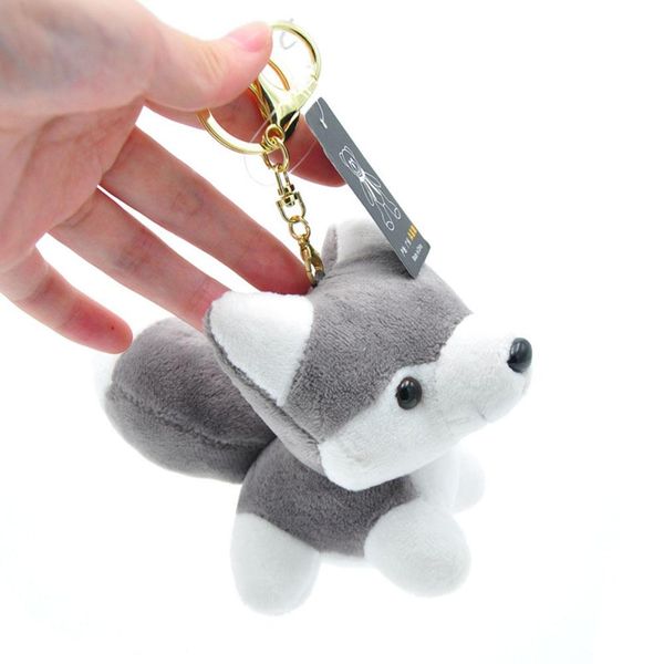 Acheter Mignon Petit Chien Husky En Peluche Poupée Jouet Porte Clés Porte Clés Pendentif Sac Porte Clé De Voiture De 3344 Du Beasy110 Dhgatecom