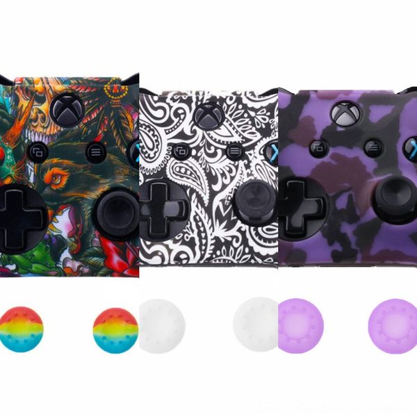 

6x8lj rubber silicone thumb grips grip ps3 thumbstick stick cover case joystick for ps2 cap ps4 xbox one xbox 360 controller
