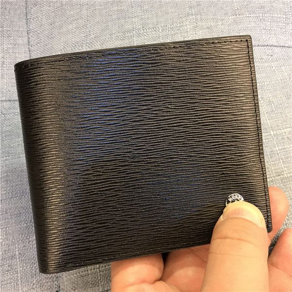 

15 color luxury ca ual wallet fa hion genuine leather pur e with box black leather mb wallet men women hort bifold pur e wallet