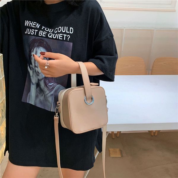 

jiulin fashion portable women 2019 new camera bag foreign style slung over one shoulder summer small fresh net red bag