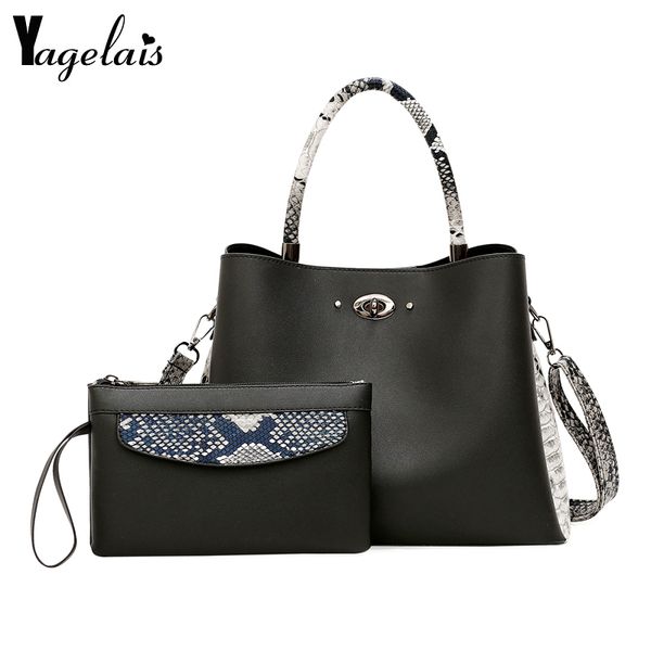 

women bag fashion casual contain two packages luxury handbag designer shoulder bags new bags for women 2019 composite bag bolsos