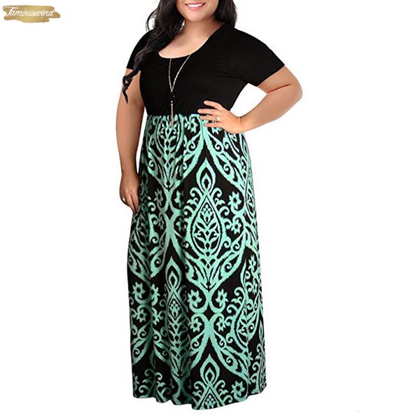 

платье dropship большой женщин шеврон печать карандаш платье лето с коротким рукавом плюс размер повседневных дизайнер одежда длинных maxi п, Black;gray