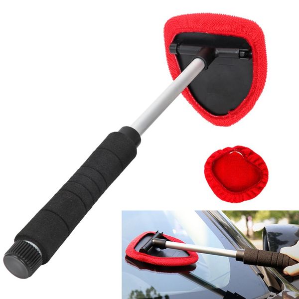 

car windshield clean brush wiper handle microfiber automotive home window glass cleaner brush cleaning tools