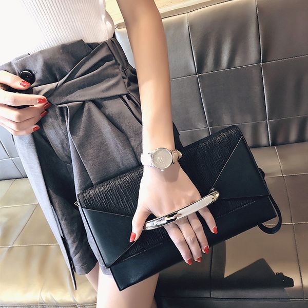 

new style. one shoulder messenger women's bag fashion dinner bag women's hand envelope