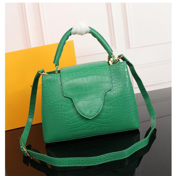 

crossbody shoulder bags purses 2020 plain alligator pillow bags fashion women metal flowers selling genuine leather ladies hand bags