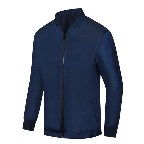 

brand designer jackets men's thin long sleeve stand neck branded logo embroidery jacket designer coat for men, Black;brown