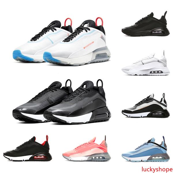 

2090 men women running shoes pure platinum duck camo bred triple black white 2090s mens sports sneakers size 36-45
