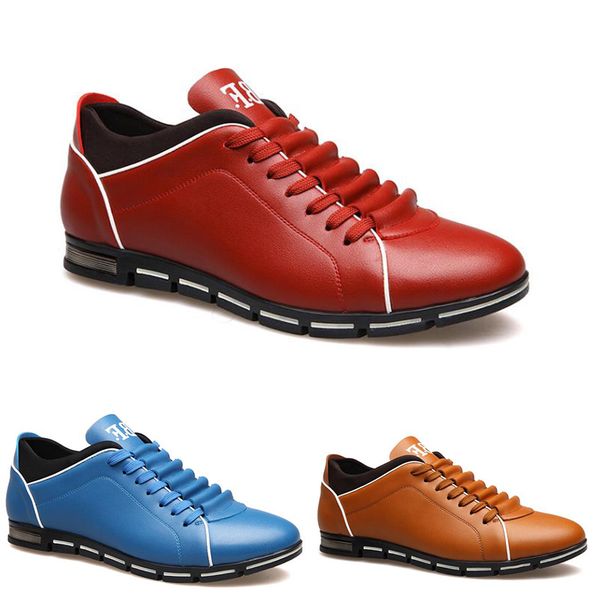 

non-brand men casual shoes triple black designer leather chaussures espadrilles mens trainers outdoor sneakers 39-47 style  new arrival