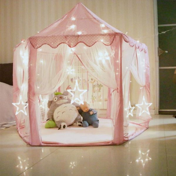 

детской палатки заказа кампании ребенок портативного бассейн принцесса замок девушка дети дом складной кампанию магазина пляжа для