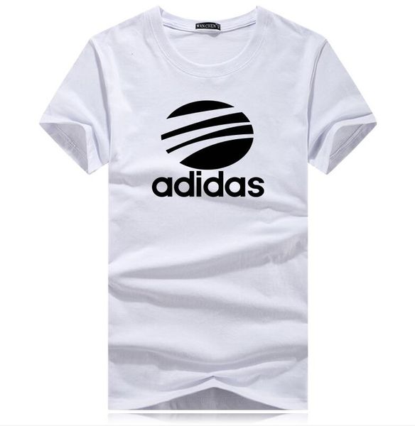 

мужская и женская с коротким рукавом футболки большой моды 100% хлопка футболки мужской моды спортивный костюм мяч случайные футболки k3, White