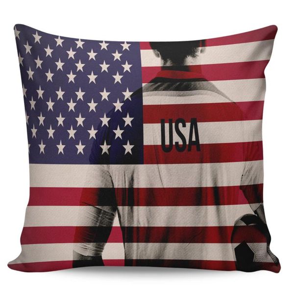 

american flag football player pillowcases long pillow case pillow sack pillowslip bedding multi-size cover