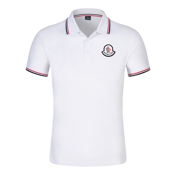 

De igner moncle fa hion burburry men 039 ca ual hort leeve new lapel t hirt men wear polo hirt hort leeve brand weat hirt