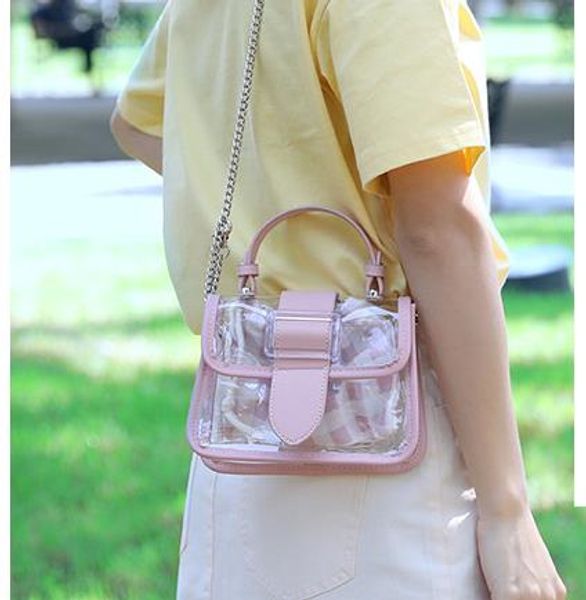 

summer designer new mini bags 2020 transparent new jelly buns mother bag mini bag drop shipping