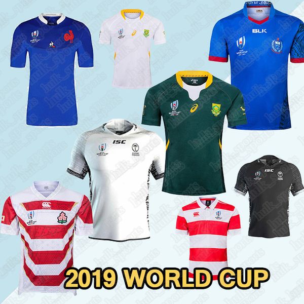 

Japan 2019 World Cup Rugby Jerseys South Africa Fiji Samoa LaFrance 2019 world cup rugby national team T-shirt top