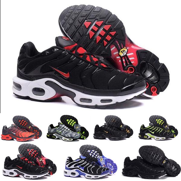 

discount hight quality sports casual shoes new tn men black white red mens breathable runner sneakers man trainers tennis shoes b-rd5
