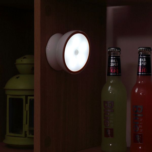 

usb charging led sensor light 360 degree rotating human body induction intelligent lights control bedside wardrobe night light