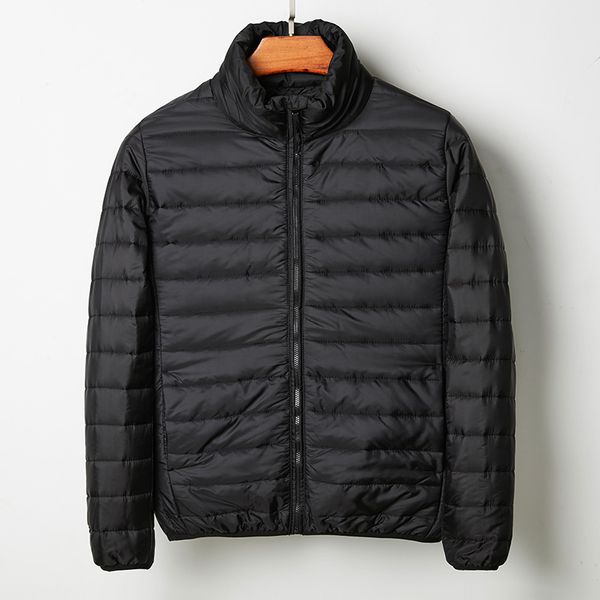 

men's winter coat 2018 new fleece padded padded jacket, Black