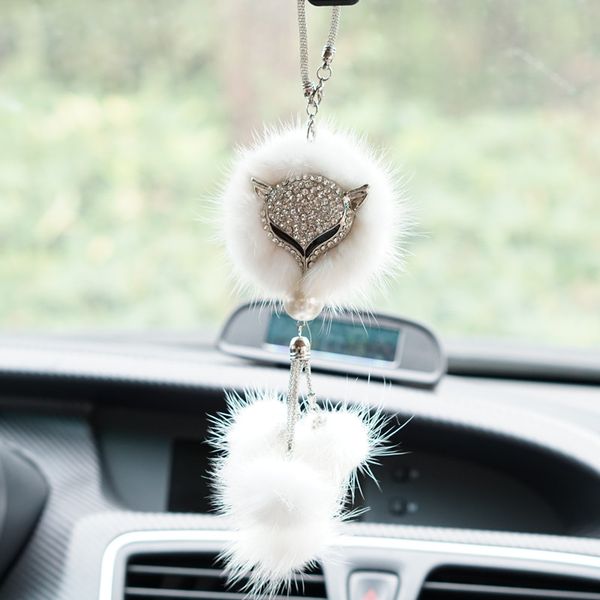 

car pendant crystal charms automotive interior rearview mirror decor hanging ornaments accessories women gift