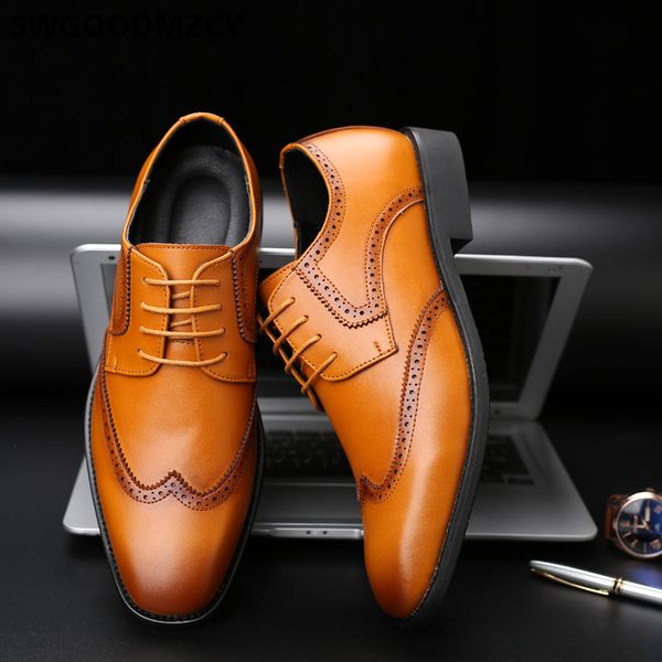 

brogues oxford shoes for men shoes men black formal leather for big size chaussure homme mariage buty meskie