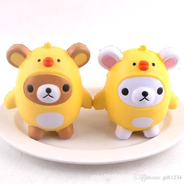 

bravo h squishy toys panda chicken egg kawaii animal slow rising jumbo squeeze phone charms stress reliever kids h squishies