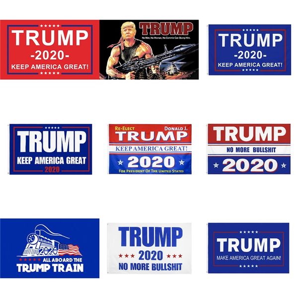 

2020 donald trump american flag keep america great banner flags for usa president 90*150cm with flagstaff #220