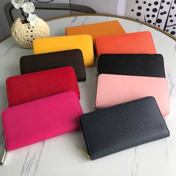 

для женщин mens делюкса бумажники длинного zippy держателя карты бумажник из натуральной кожи lady подкладка проверка коричневого письма хол, Red;black