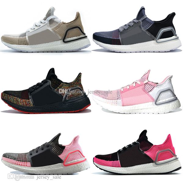 

2019 ultra boost 19 laser red refract oreo mens running shoes for men women ultraboost 5.0 raw sand-grey sports sneakers designer trainers