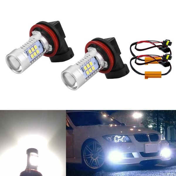 

2x led car h8 h11 led bulb 9006 hb4 auto fog light 6500k canbus no error lamp 12v driving running lamp bulb
